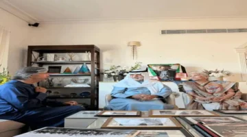 تعزية خاصة نهيان بن مبارك بوفاة المصور العالمي راميش شوكلا